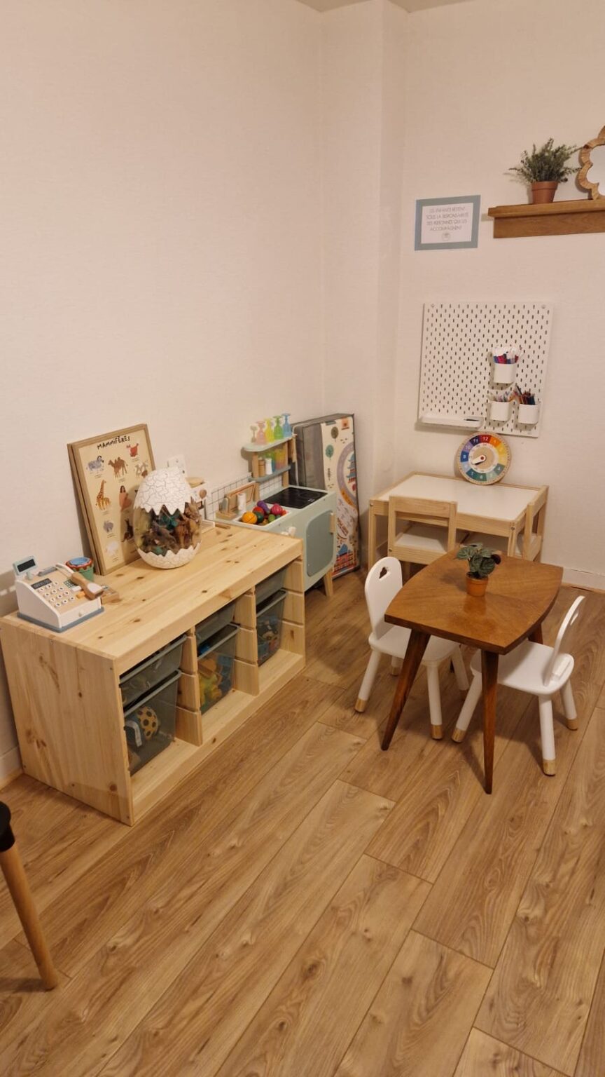 Espace enfant, café kids friendly