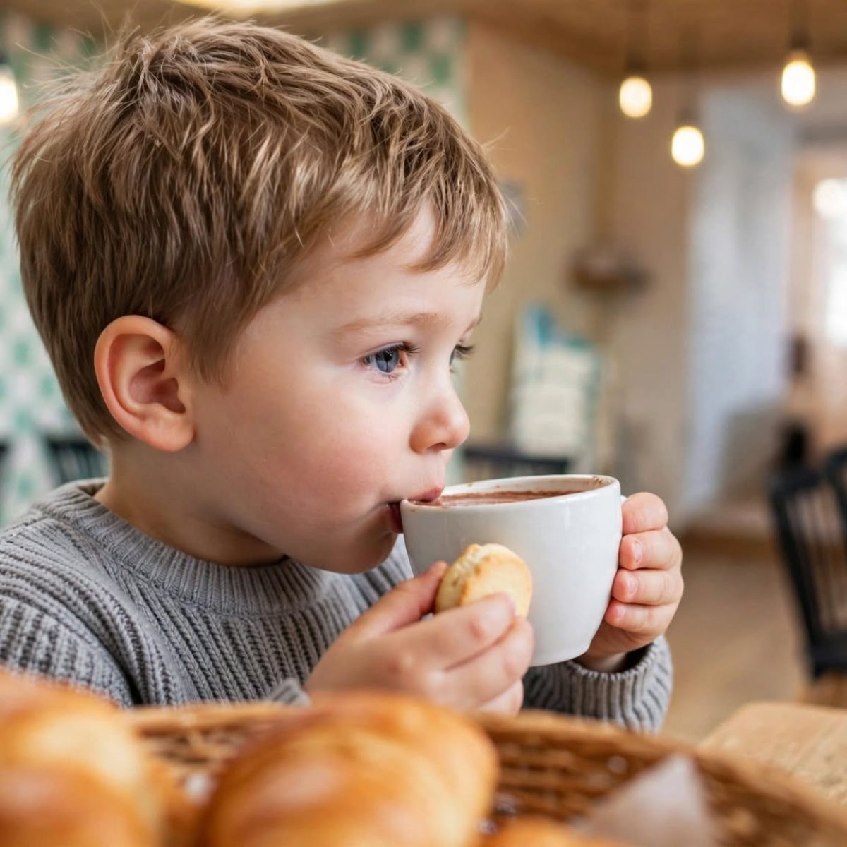 HOB Café - un café adapté aux enfants - St Nazaire
